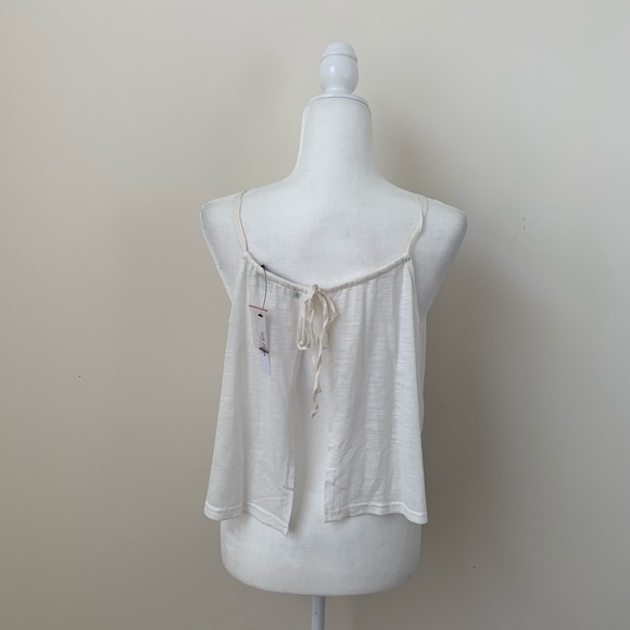 NWT Ark & Co Open Back Beaded Boho Tank Top - Picture 6 of 6